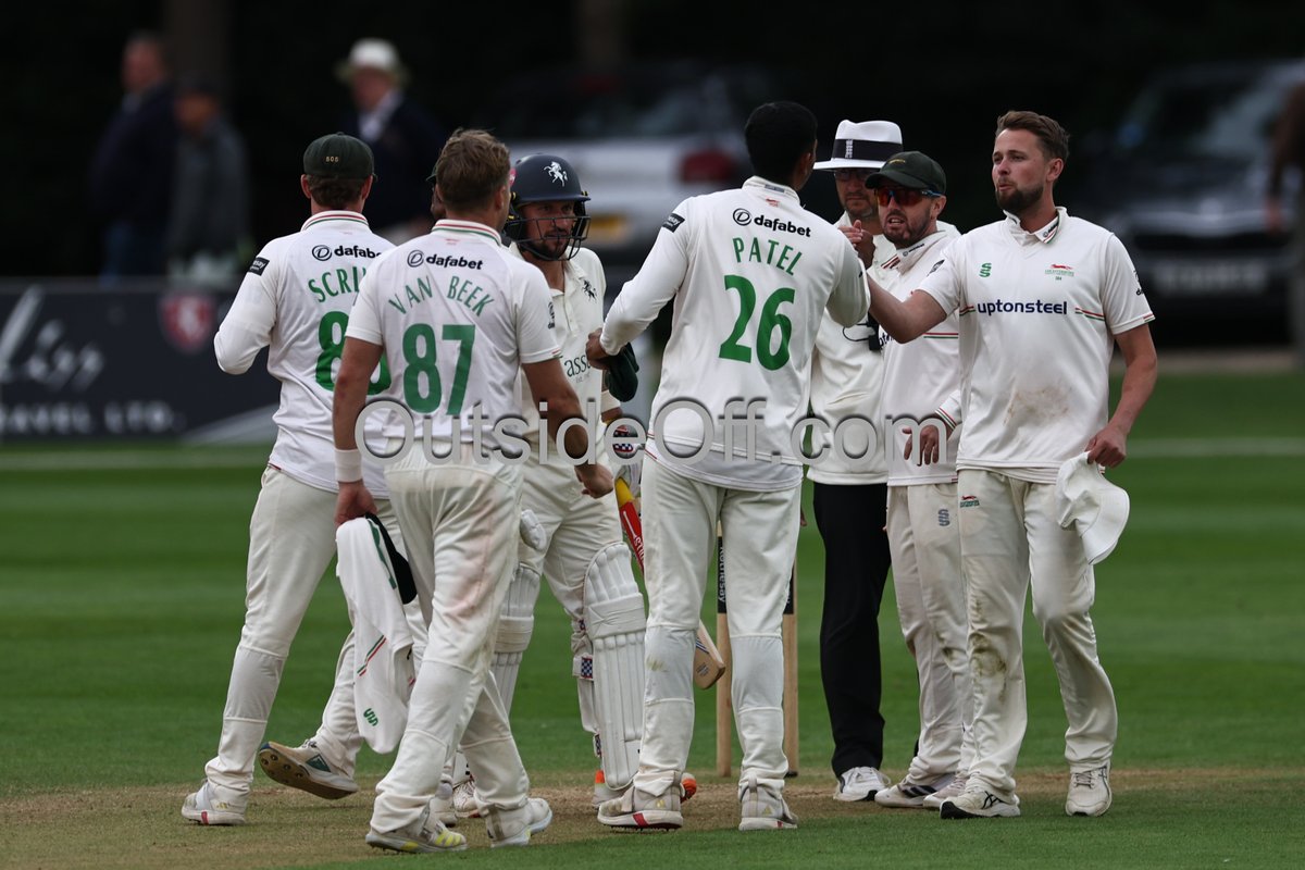 John Mallett πΈ (@john_m100) on Twitter photo The inevitable draw at Canterbury as <a href="/KentCricket/">Kent Spitfires</a> & <a href="/leicsccc/">Leicestershire CCC π¦</a> on the final day. Congrats to Ben Compton a splendid 200 CB. With 3 to play The π¦ require 20 Pts for promotion & 45 pts to finish Top of div 2. All the match images at outsideoff.com/2025-cc-rnd-11β¦ The inevitable draw at Canterbury as <a href="/KentCricket/">Kent Spitfires</a> & <a href="/leicsccc/">Leicestershire CCC π¦</a> on the final day. Congrats to Ben Compton a splendid 200 CB. With 3 to play The π¦ require 20 Pts for promotion & 45 pts to finish Top of div 2. All the match images at outsideoff.com/2025-cc-rnd-11β¦