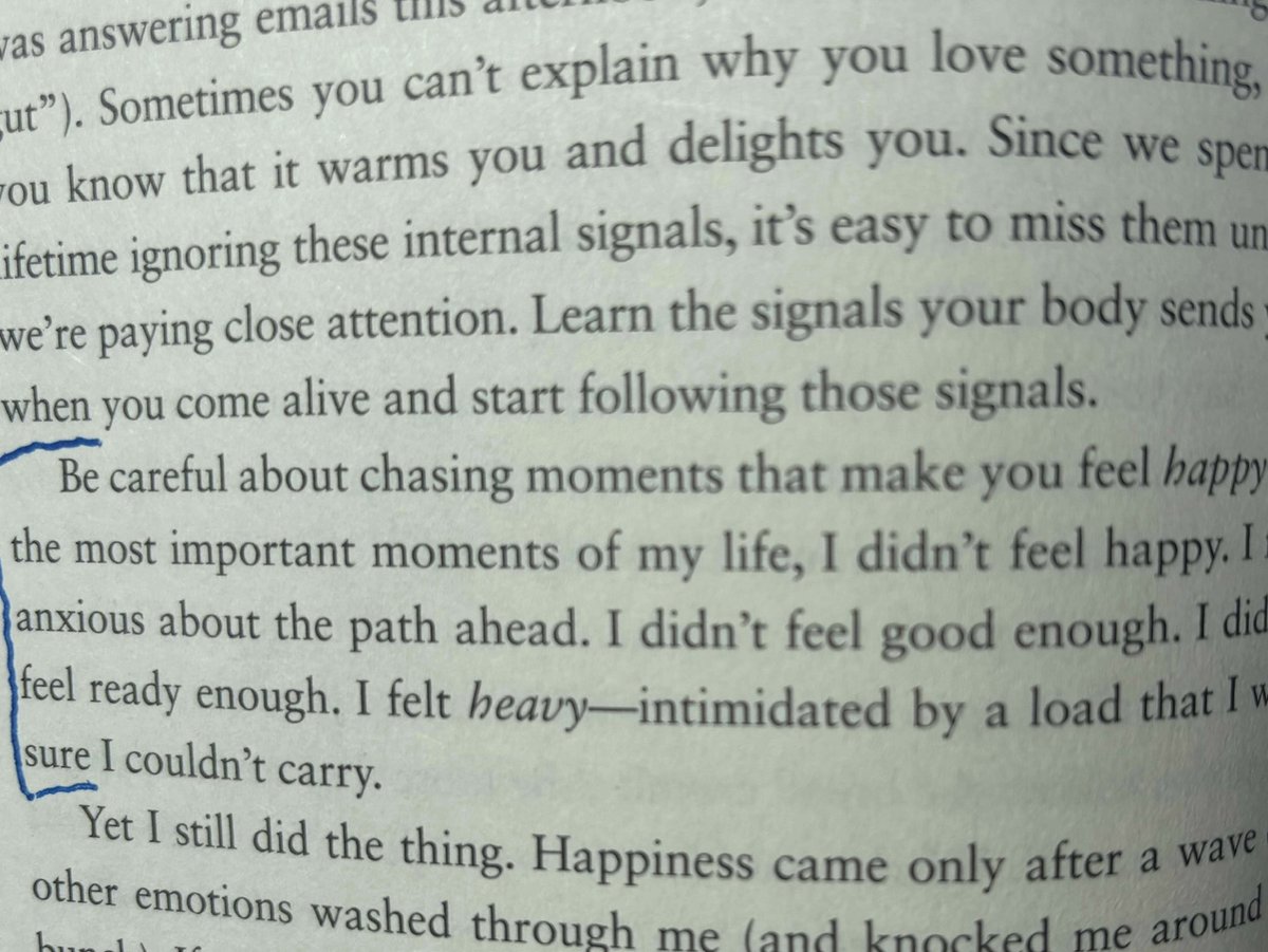 This is a lesson we need to remember: just because we feel “happy” doesn’t mean we are growing. Growth is often uncertain and uncomfortable. Let’s use this coming year to grow.

From “Awaken Your Genius” by Oran Varol