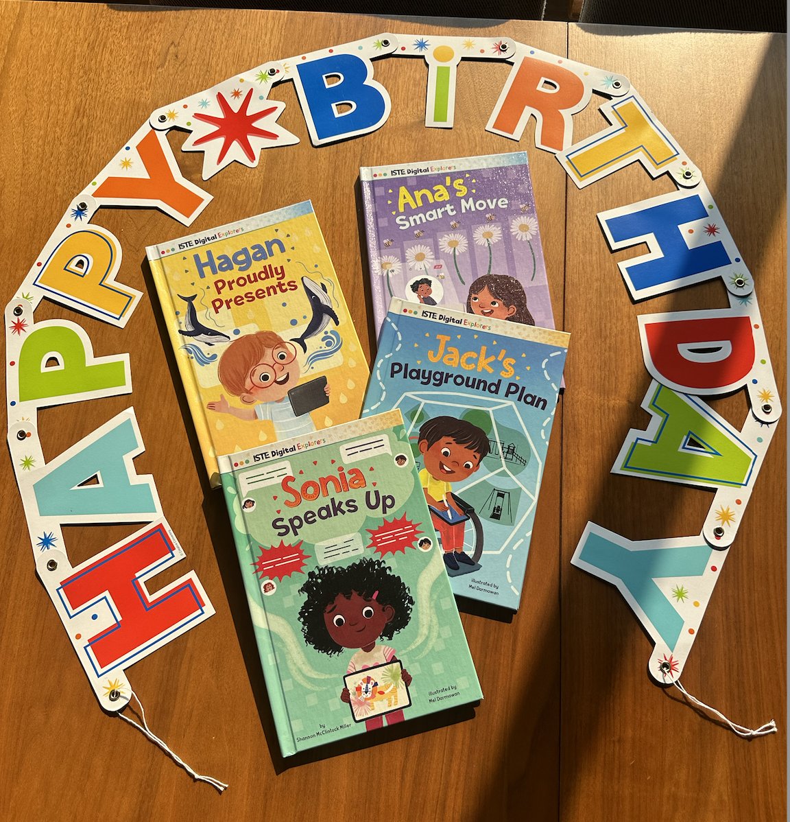 Happy Book Birthday to my new series, ISTE Digital Explorers!🥳🥳🥳

Each story in this early chapter book series focuses on one ISTE Student Standard. 

They will inspire our young readers to engage with technology in thoughtful, responsible, and innovative ways that supercharge