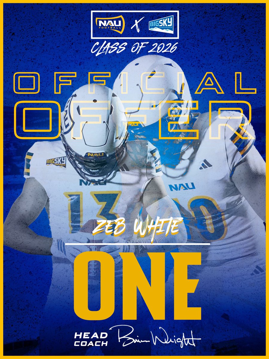 AG2G let’s go! <a href="/NAU_Football/">NAU Football</a> <a href="/TimRoschmann/">Tim Roschmann</a> <a href="/Coachbwright4/">Brian Wright</a> <a href="/stephaunpeters/">Stephaun Tank Peters</a> <a href="/JDiMinno/">Jerry DiMinno</a>
