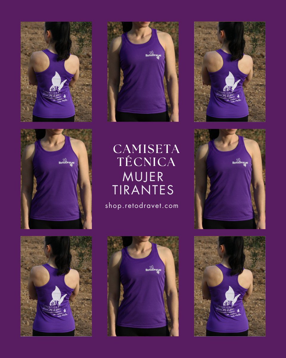 Fundación Síndrome de Dravet (@fundaciondravet) on Twitter photo 👕 Camiseta técnica de mujer con tirantes disponible en la tienda solidaria de <a href="/RetoDravet/">RetoDravet</a> 💜
Ideal para entrenar y colaborar con la investigación del #SíndromeDeDravet
👉 shop.retodravet.com/mujer/19-98-ca…
#DeporteConCausa #RetoDravet #CamisetaSolidaria 👕 Camiseta técnica de mujer con tirantes disponible en la tienda solidaria de <a href="/RetoDravet/">RetoDravet</a> 💜
Ideal para entrenar y colaborar con la investigación del #SíndromeDeDravet
👉 shop.retodravet.com/mujer/19-98-ca…
#DeporteConCausa #RetoDravet #CamisetaSolidaria