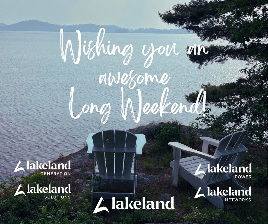 ProjectSpeedier's tweet image. From all of us at Lakeland ~ ☀️ Have a safe and fantastic weekend!
Connecting communities in #Muskoka #ParrySound #Almaguin and beyond for over 25 years.