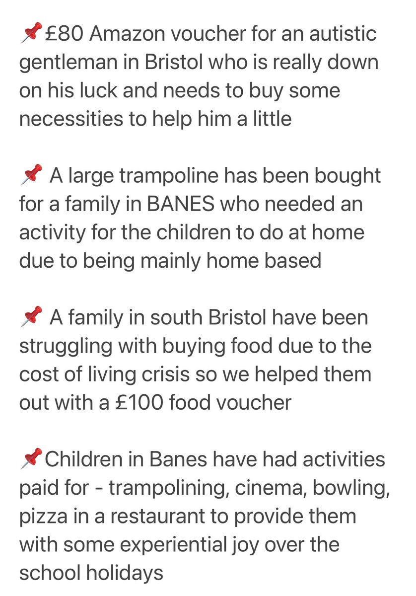 Charlotte (@jugglingmum2011) on Twitter photo Another busy week at <a href="/OCH1883/">Operation Community Hamper</a>. Please keep supporting us so we can do what we can for people less fortunate 🙏🏻💙
These are the people we have helped this week in our local community 😀 Another busy week at <a href="/OCH1883/">Operation Community Hamper</a>. Please keep supporting us so we can do what we can for people less fortunate 🙏🏻💙
These are the people we have helped this week in our local community 😀