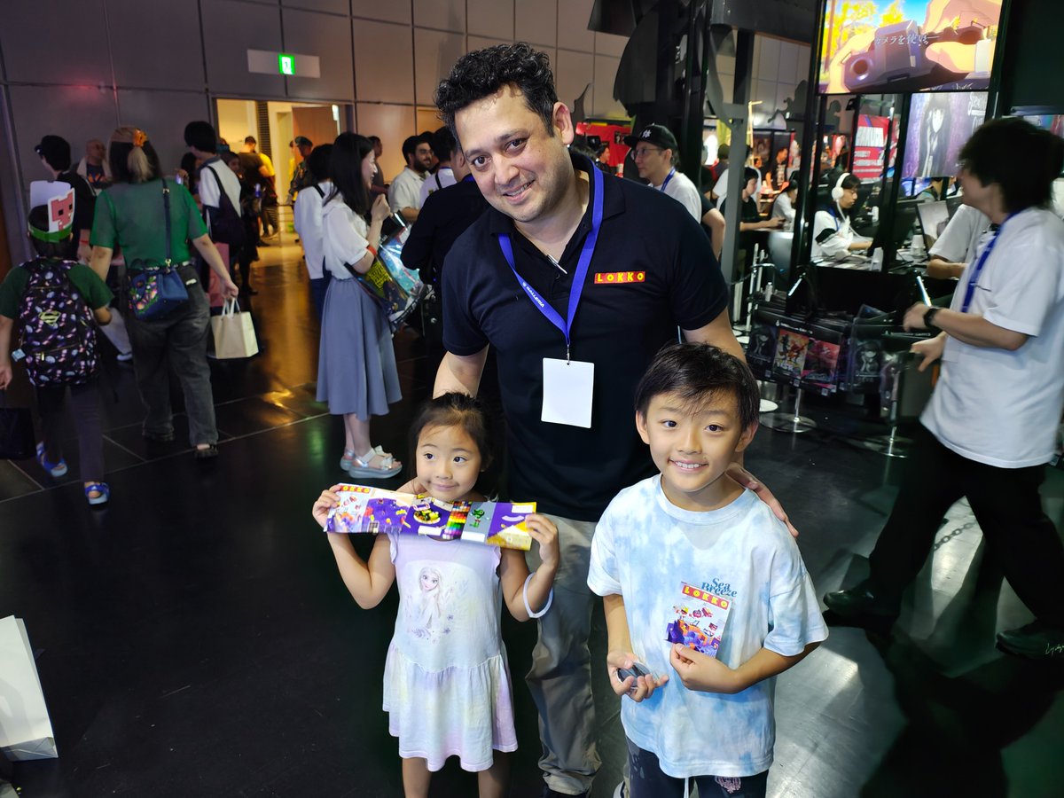 Arjun_Gupte's tweet photo. Lokko @ Bitsummit Kyoto!
Game was played tons, especially by kids and parents.Was a fantastic experience interacting with gamers face to https://t.co/zDUDm9qi0H organized the booth really well with a great layout and helpful staff.# bitsummit # ihp # ps5 https://t.co/jrLNEl2rrh