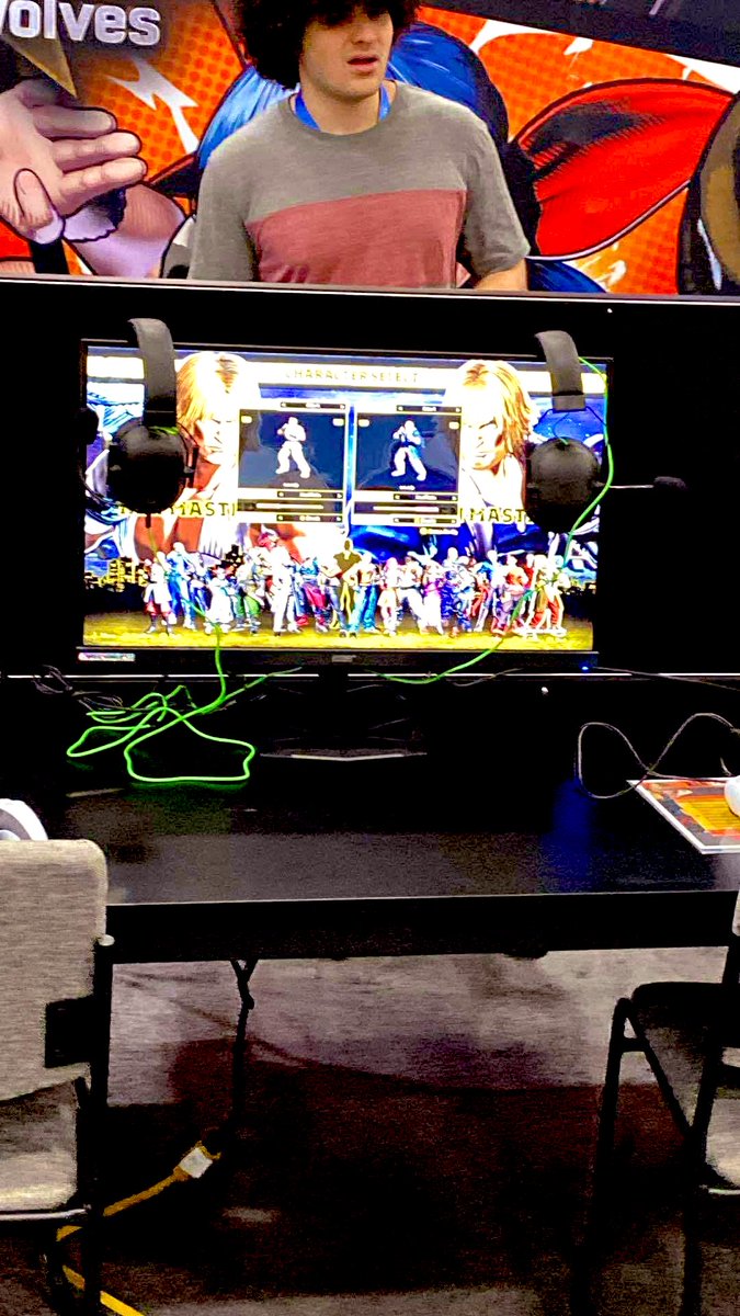 Nicholas Germain (@nicholasgermain) on Twitter photo Shoutout to <a href="/KingJobber/">TNS | KingJobber</a> for going a few rounds with Ken.👊🔥 <a href="/Evo/">Evo</a> <a href="/SNKPofficial/">SNK GLOBAL</a> <a href="/GAROU_PR/">餓狼伝説 City of the Wolves</a> Shoutout to <a href="/KingJobber/">TNS | KingJobber</a> for going a few rounds with Ken.👊🔥 <a href="/Evo/">Evo</a> <a href="/SNKPofficial/">SNK GLOBAL</a> <a href="/GAROU_PR/">餓狼伝説 City of the Wolves</a>