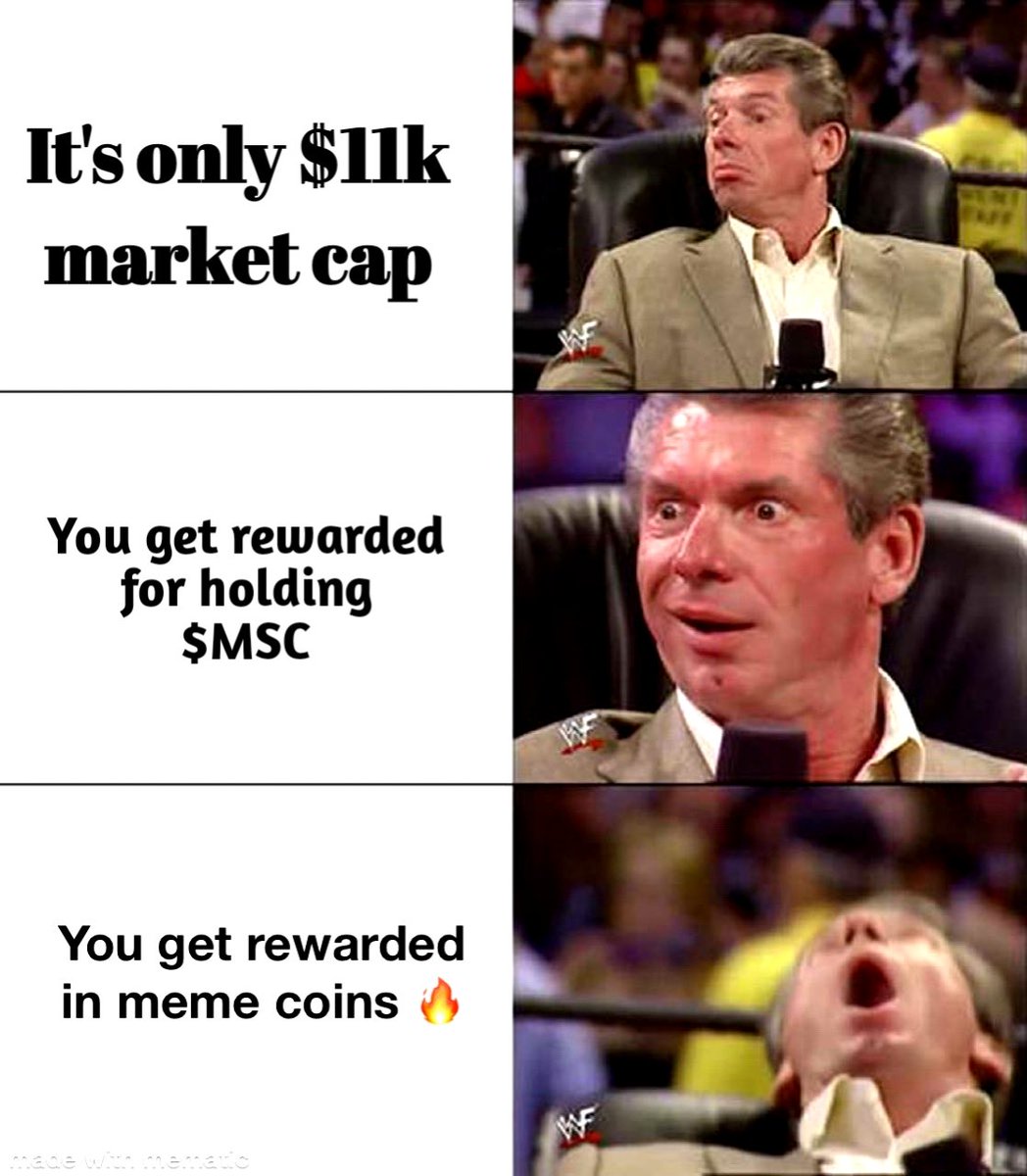 Magicmike033's tweet photo. 🚨 $MSC — $11K MC & ALREADY PAYING HOLDERS! 🚨

You’re not too late… but you’re not early for long. ⏳

✅ Hold $MSC → Stack more $MSC
✅ PLUS get paid in other moonshot memecoins 🚀
✅ No staking. No farming. Just hold & earn.

Micro-cap. Mega potential.
Next reward snapshot is coming fast…
Get in before the herd wakes up. ⚡

#MSC #MemeCoins #DegenRewards #Solana #PassiveIncome