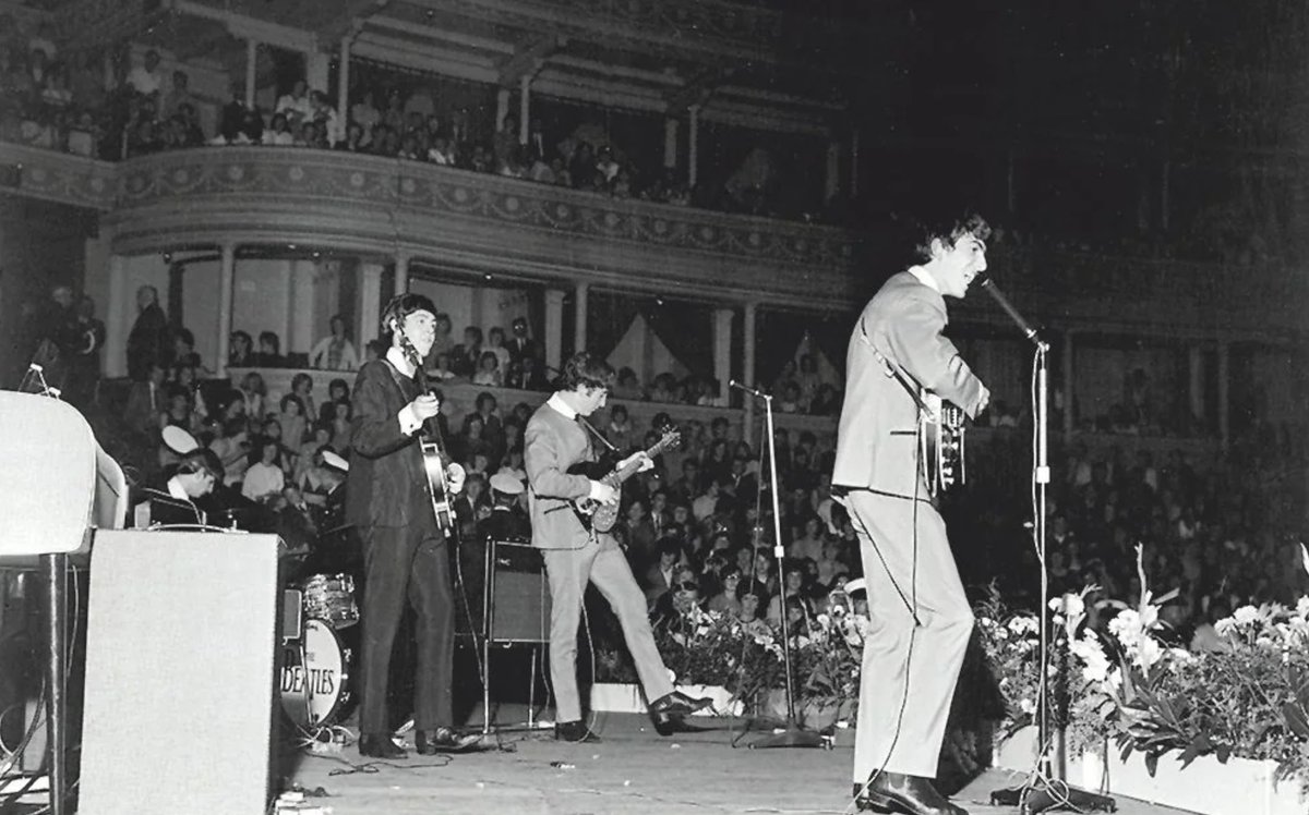 Can you name the month and the year?

The Beatles share the bill with the Rolling Stones at the annual Great Pop Prom at the Royal Albert Hall.

#Beatles #TheBeatles #Quiz