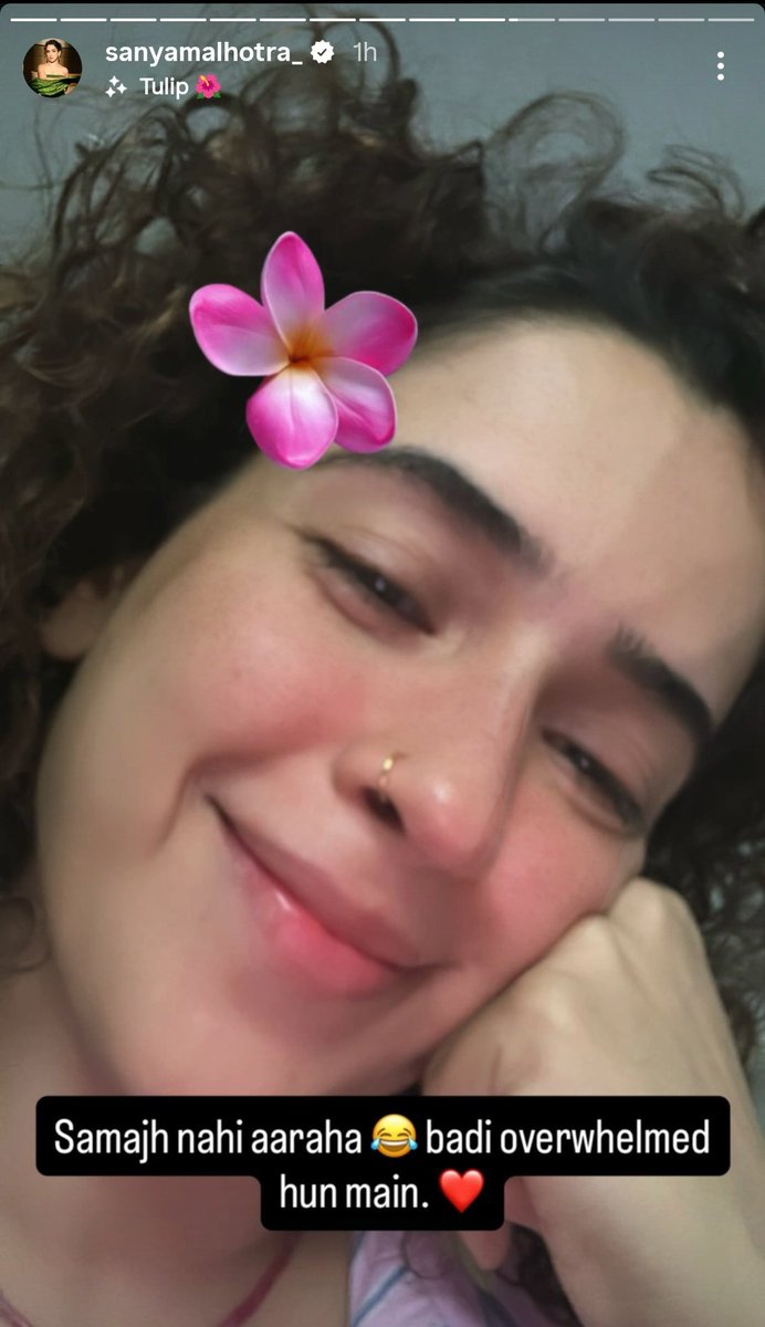 CinemaRareIN's tweet image. A touch here, a presence there, and suddenly it&apos;s raining National Awards.
Sanya Malhotra might just be the newest lucky charm in town. 
#Kathal #Jawan #SamBahadur