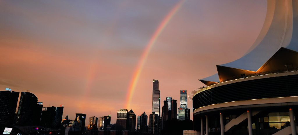 Yivennt's tweet photo. Rainbow https://t.co/cPtRgRAijY