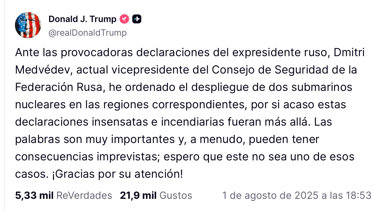 oscarvara's tweet photo. Lo que nos faltaba ir a la tercera guerra mundial por Medvedev, el lápiz menos afilado del estuche😅 https://t.co/YQ4d5N2j3Q