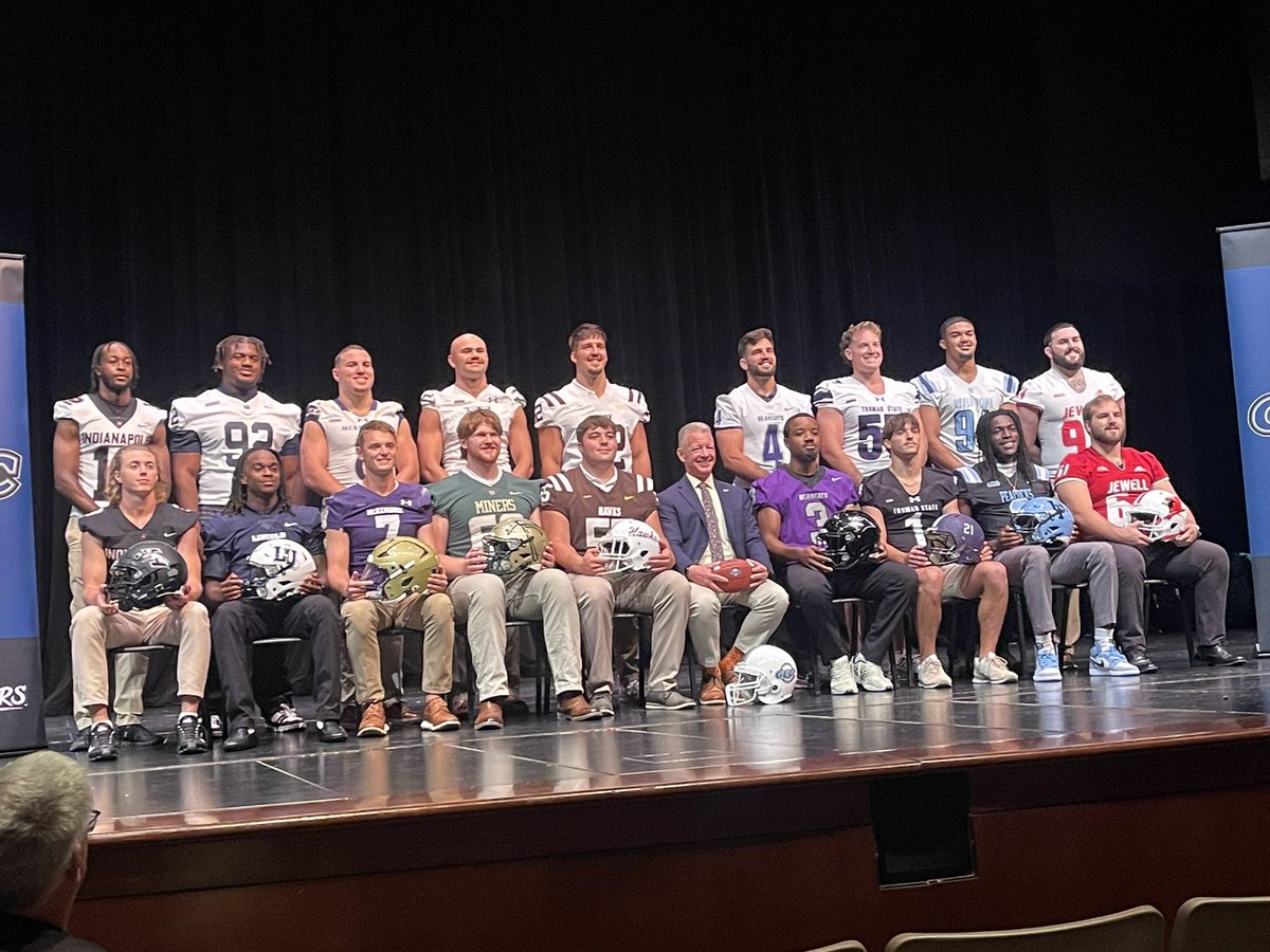 That’s a wrap for the #GLVCKickoff! <a href="/LUMO_FB/">Lincoln University (Missouri) Football</a> opens the season at home on August 30 against Lincoln (CA). <a href="/GLVCsports/">Great Lakes Valley Conference</a> #glvcfb #DAT