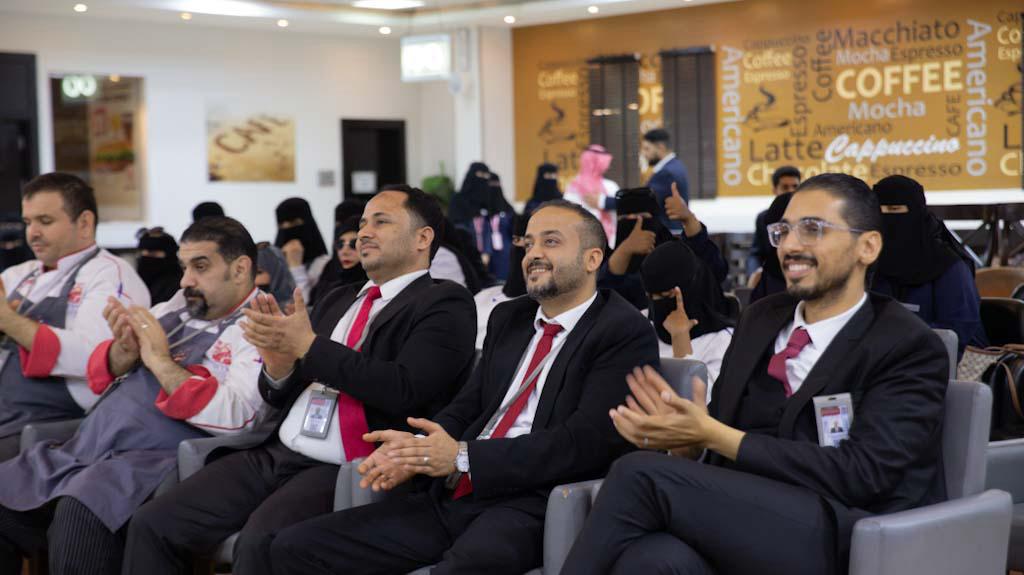 HtmiKSA's tweet image. Celebrating English Language Day at HTMi Jazan with fun games, interactive quizzes, and live performances that brought the language to life! 🎉📚🎭
#HTMiJazan #EnglishLanguageDay #LearningThroughFun #HospitalityEducation #SaudiYouth