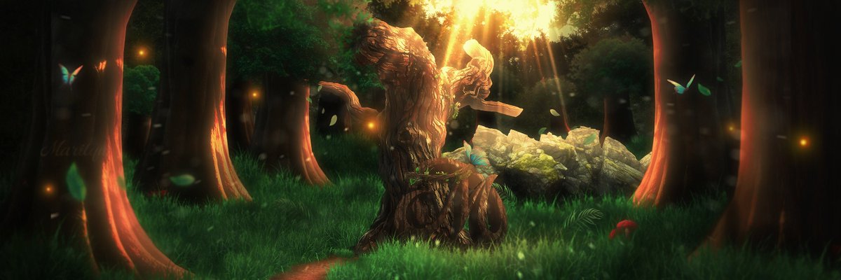 Forest logo with scenery for her!!! <a href="/lynnn_x25/">lynn</a>