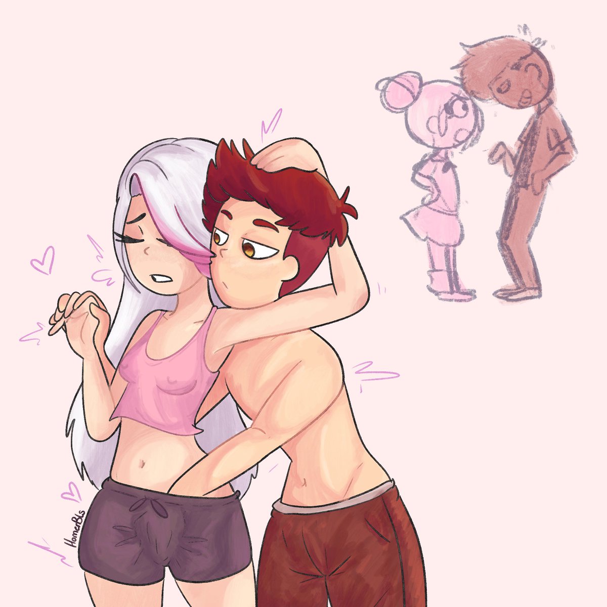 ❤️🩷
#FNAFHSRULE34