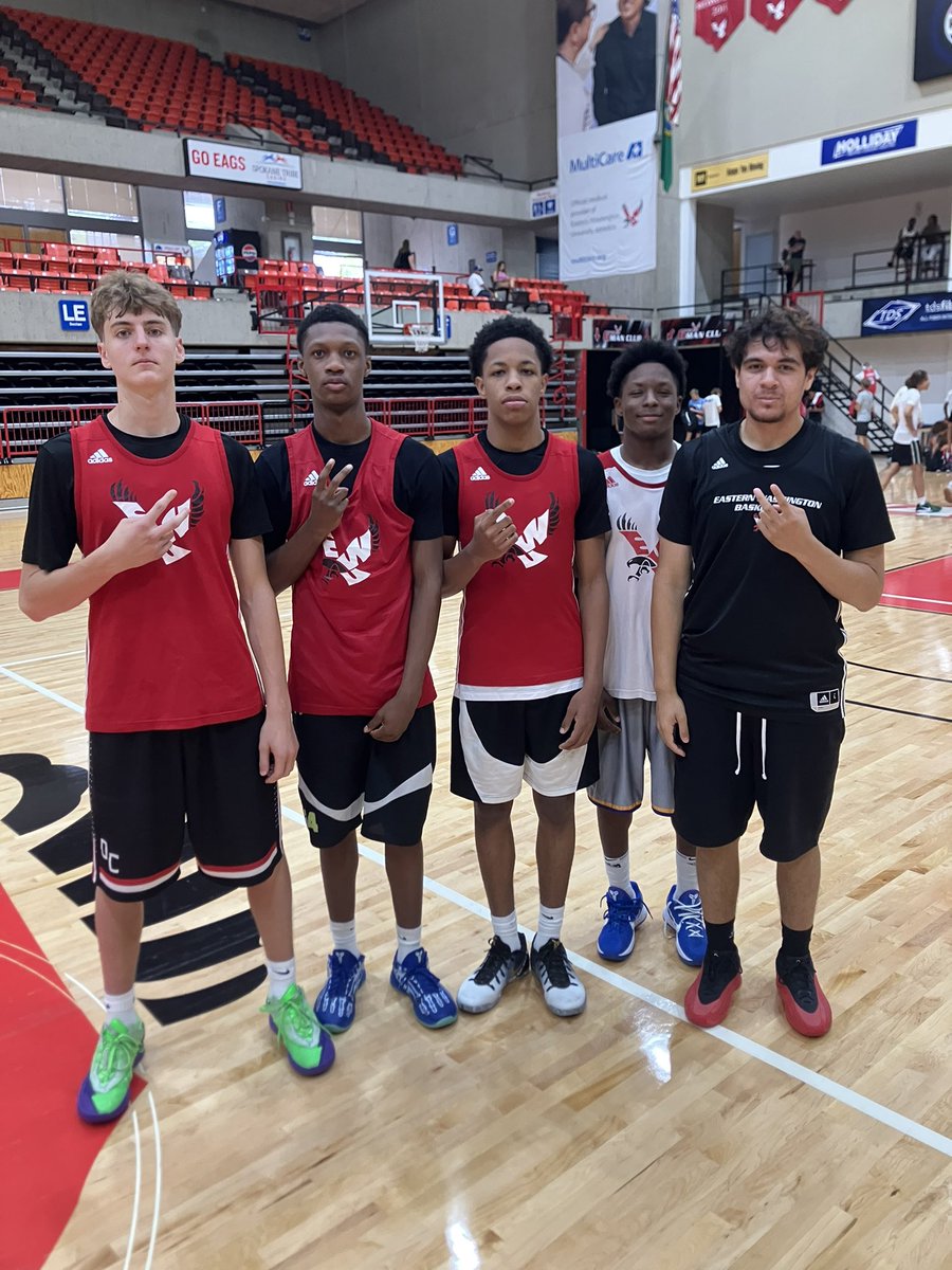 Cascade Kings (@cascadekings) on Twitter photo Oregon kids at Eastern Washington elite camp. <a href="/RichadHuds0n/">Richad</a> <a href="/EliHopkins13/">Eli Hopkins</a> <a href="/NorrisVict18797/">Victor norris |||</a> … Great camp put on by <a href="/CoachDMonson/">Coach Dan Monson</a> <a href="/RyanLundgren_/">Ryan Lundgren</a> <a href="/BenBeauchamp31/">Ben Beauchamp</a> <a href="/CoachLA21/">Larry Anderson</a> Oregon kids at Eastern Washington elite camp. <a href="/RichadHuds0n/">Richad</a> <a href="/EliHopkins13/">Eli Hopkins</a> <a href="/NorrisVict18797/">Victor norris |||</a> … Great camp put on by <a href="/CoachDMonson/">Coach Dan Monson</a> <a href="/RyanLundgren_/">Ryan Lundgren</a> <a href="/BenBeauchamp31/">Ben Beauchamp</a> <a href="/CoachLA21/">Larry Anderson</a>