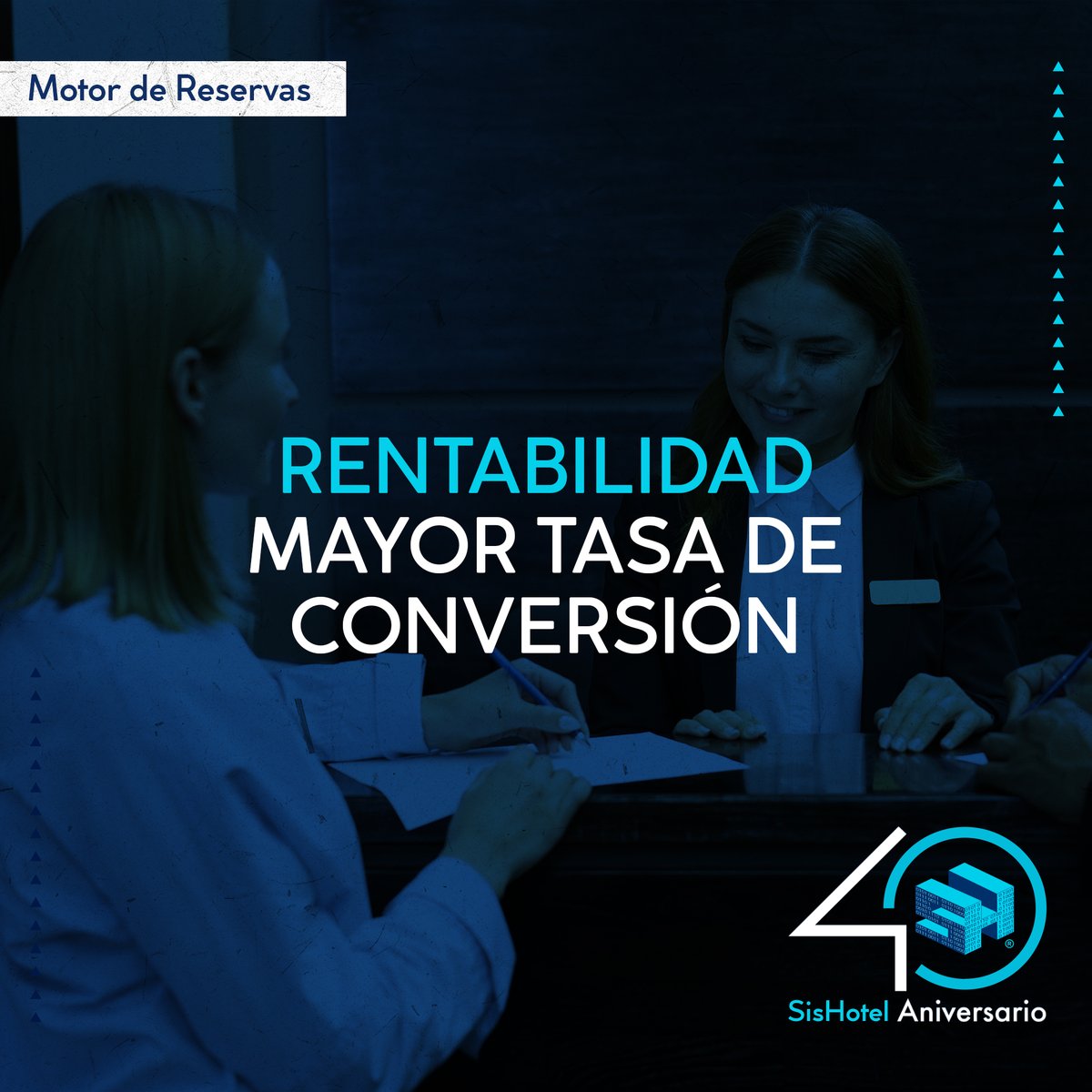 SisHotel's tweet image. Aumenta la rentabilidad al eliminar intermediarios y mejora el control sobre el proceso de las reservas.

#SisHotel #SisHotel40 #OperaciónBajoControl
#motordereservas #industriahotelera #softwareparahoteles #software
