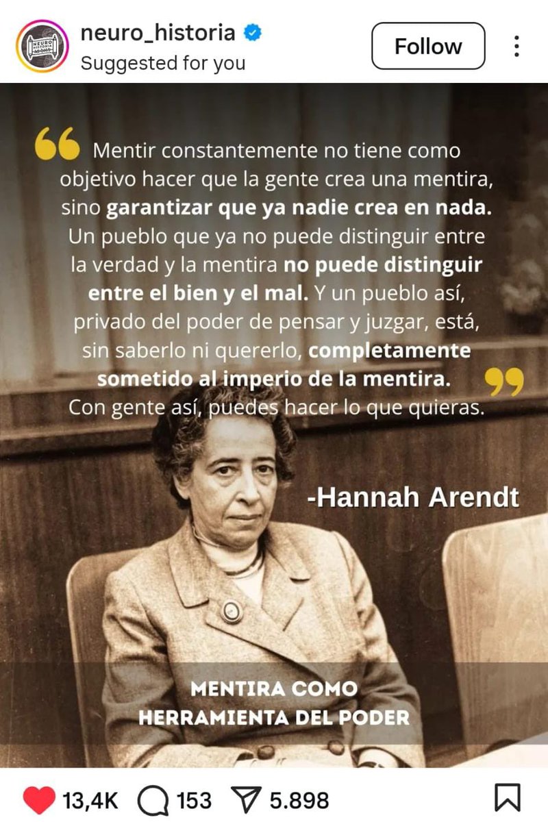 Espero que com a societat sapiguem tornar a la veritat sempre que faci falta