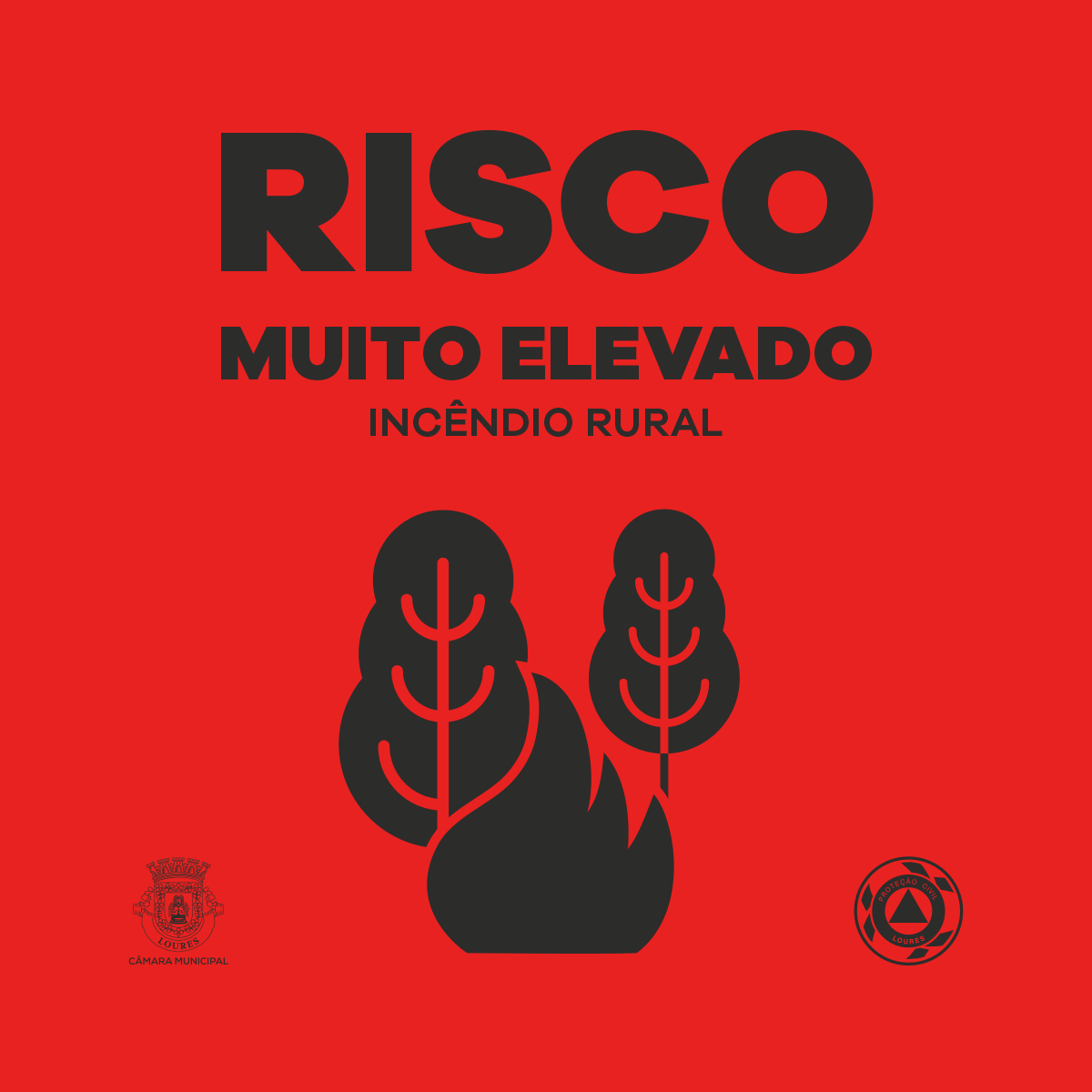 𝐑𝐈𝐒𝐂𝐎 𝐃𝐄 𝐈𝐍𝐂𝐄̂𝐍𝐃𝐈𝐎 𝐑𝐔𝐑𝐀𝐋 | 𝐌𝐔𝐈𝐓𝐎 𝐄𝐋𝐄𝐕𝐀𝐃𝐎

O IPMA emitiu para os próximos dias um 𝐚𝐠𝐫𝐚𝐯𝐚𝐦𝐞𝐧𝐭𝐨 𝐝𝐨 𝐑𝐢𝐬𝐜𝐨 𝐝𝐞 𝐈𝐧𝐜𝐞̂𝐧𝐝𝐢𝐨 𝐑𝐮𝐫𝐚𝐥.