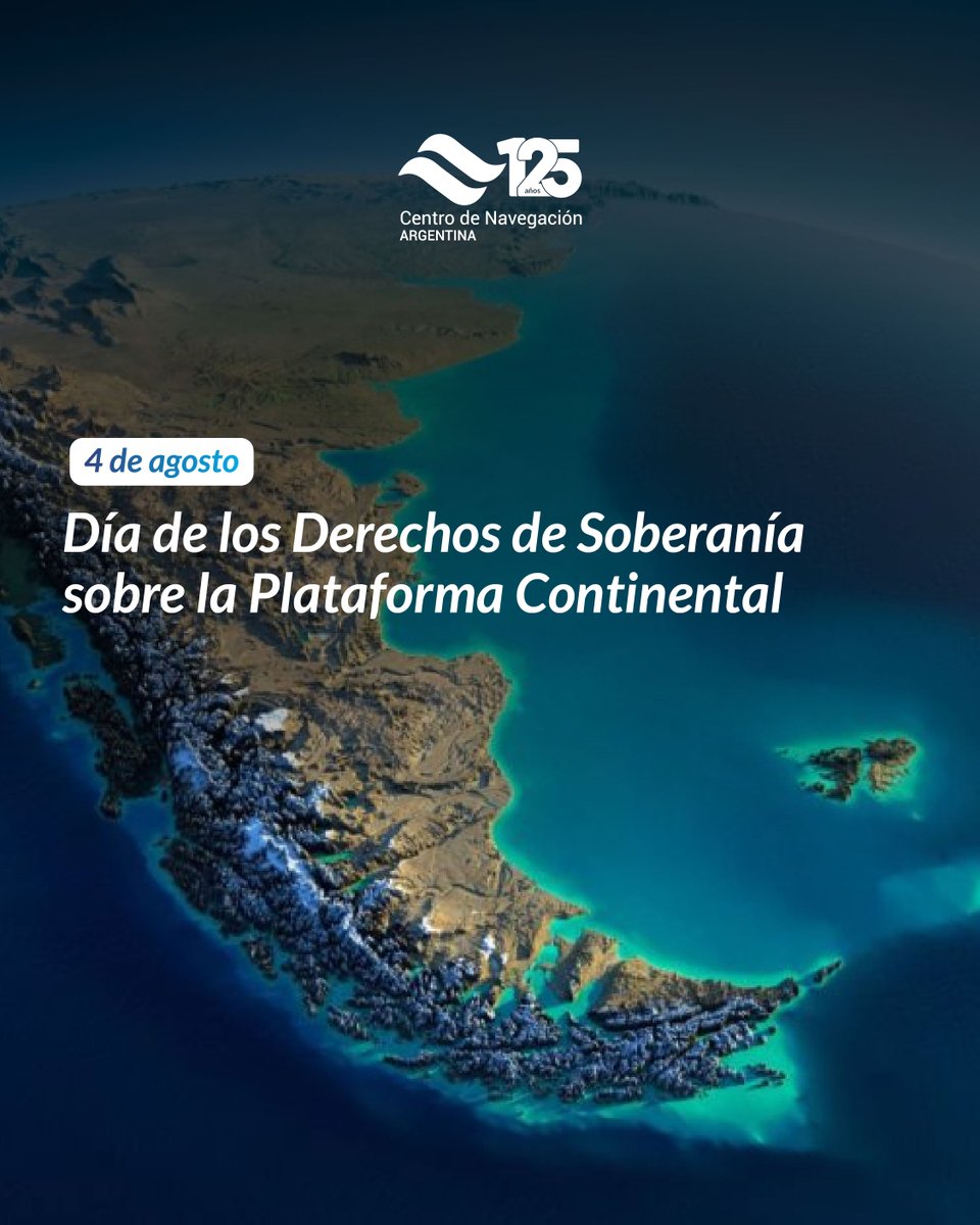 🌊 Esta fecha representa un paso fundamental en la reafirmación de los derechos soberanos de la Argentina sobre los recursos del lecho y subsuelo marino, y consolida nuestra presencia en el Atlántico Sur. Celebramos esta iniciativa que fortalece nuestra soberanía y compromiso🇦🇷
