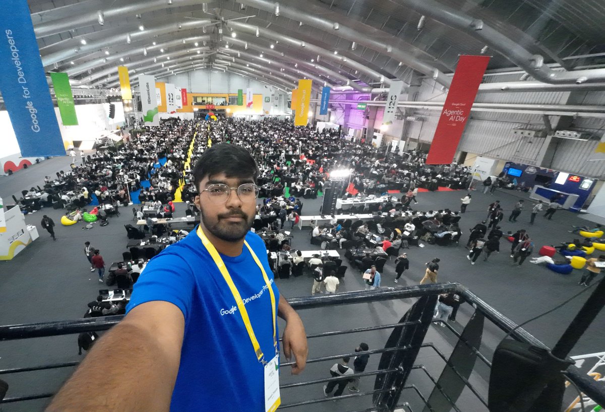 AkaashTripathi's tweet photo. Honored to have mentored at Agentic AI Day 2025—now officially in the @GWR !
Thanks @GoogleIndia @GoogleCloud_IN @googledevs
and @hack2skill
#agenticaiday #GuinnessWorldRecord #GoogleCloud #Hack2skill #AIHackathon #AIInnovation https://t.co/PzAplyusAv