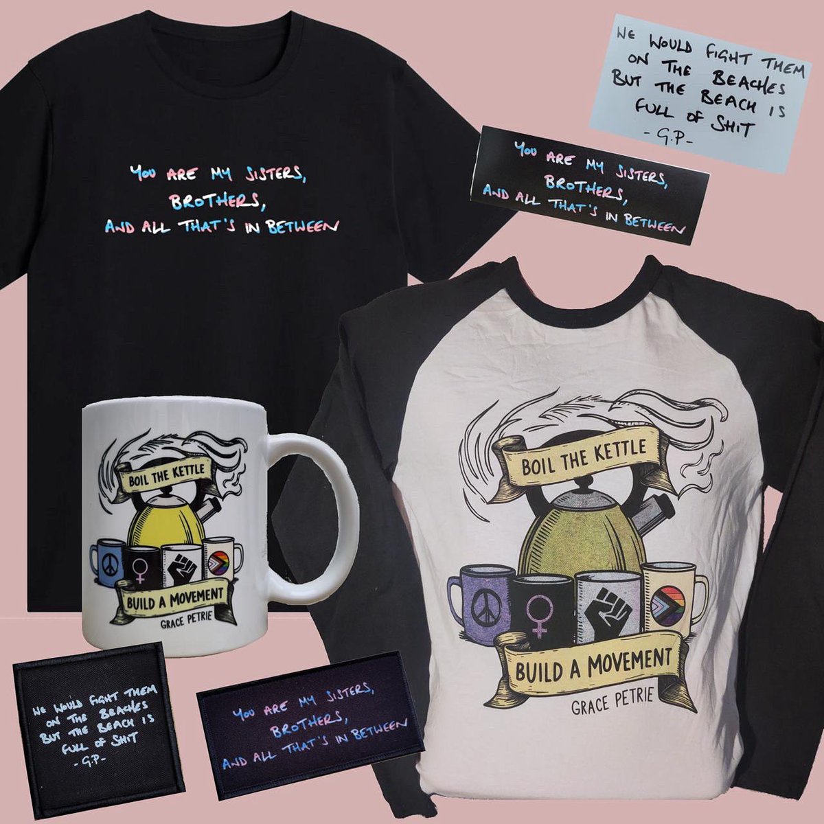 I got some new stuff out to buy today if you’re interested in that. It’s Bandcamp Friday so if you buy today 100% of the revenue goes to the artist. I’ll also be taking my music off Spotify very soon so if you want to find my records they are all here too
gracepetrie.bandcamp.com