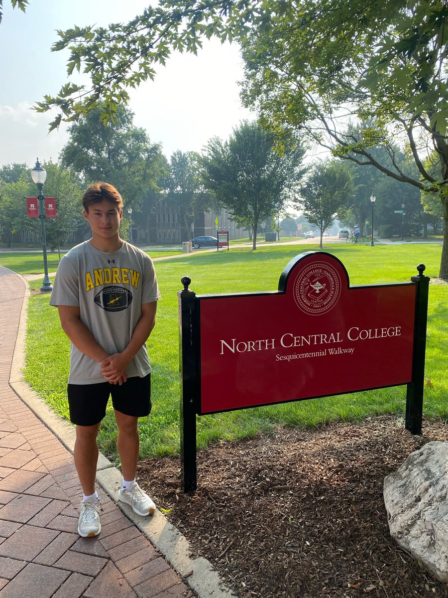 Camden Maniatis (@camden_maniatis) on Twitter photo Thank you <a href="/CoachStuedemann/">Eric Stuedemann</a> for having me out for the visit at North Central College. It was an awesome experience and I hope to be back soon!
<a href="/EDGYTIM/">Timothy “EDGYTIM” OHalloran</a> <a href="/VJA_FOOTBALL/">Andrew Football</a> Thank you <a href="/CoachStuedemann/">Eric Stuedemann</a> for having me out for the visit at North Central College. It was an awesome experience and I hope to be back soon!
<a href="/EDGYTIM/">Timothy “EDGYTIM” OHalloran</a> <a href="/VJA_FOOTBALL/">Andrew Football</a>