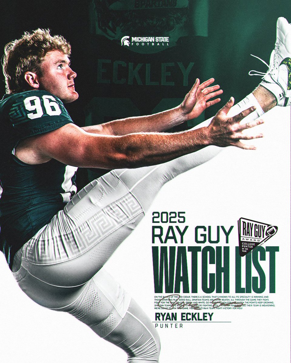 Michigan State Football (@msu_football) on Twitter photo He’s that guy. He’s that guy.