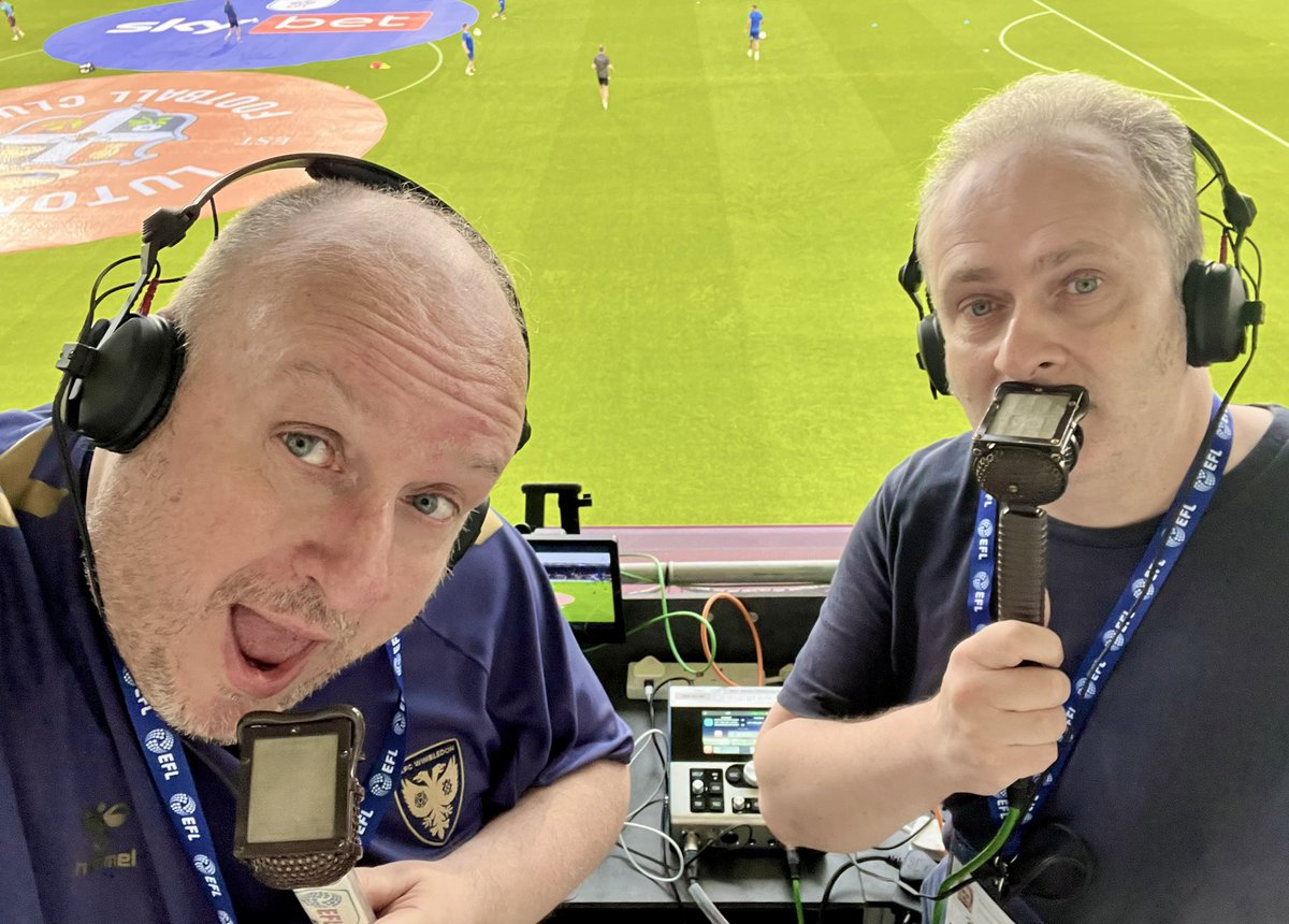 Mike T (@miket_radiowdon) on Twitter photo Yes it's a posh gantry to herald the Dons return to League 1! Join <a href="/Dons_Sayer_WDON/">Rob Cornell</a> & myself live from 8pm (UK) on <a href="/RadioWDON/">Radio WDON</a> via DonsTV for <a href="/LutonTown/">Luton Town FC</a> v <a href="/AFCWimbledon/">AFC Wimbledon</a>! COYFD πππ§πβ½οΈ Yes it's a posh gantry to herald the Dons return to League 1! Join <a href="/Dons_Sayer_WDON/">Rob Cornell</a> & myself live from 8pm (UK) on <a href="/RadioWDON/">Radio WDON</a> via DonsTV for <a href="/LutonTown/">Luton Town FC</a> v <a href="/AFCWimbledon/">AFC Wimbledon</a>! COYFD πππ§πβ½οΈ