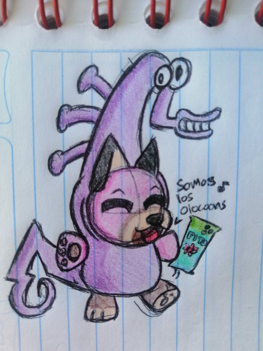 Wolfy Momo con su disfraz del olocoons gruba.
El lobito es fanático de los pastelito y con olor a uvas🍇

#furry #furryart #furryfandom