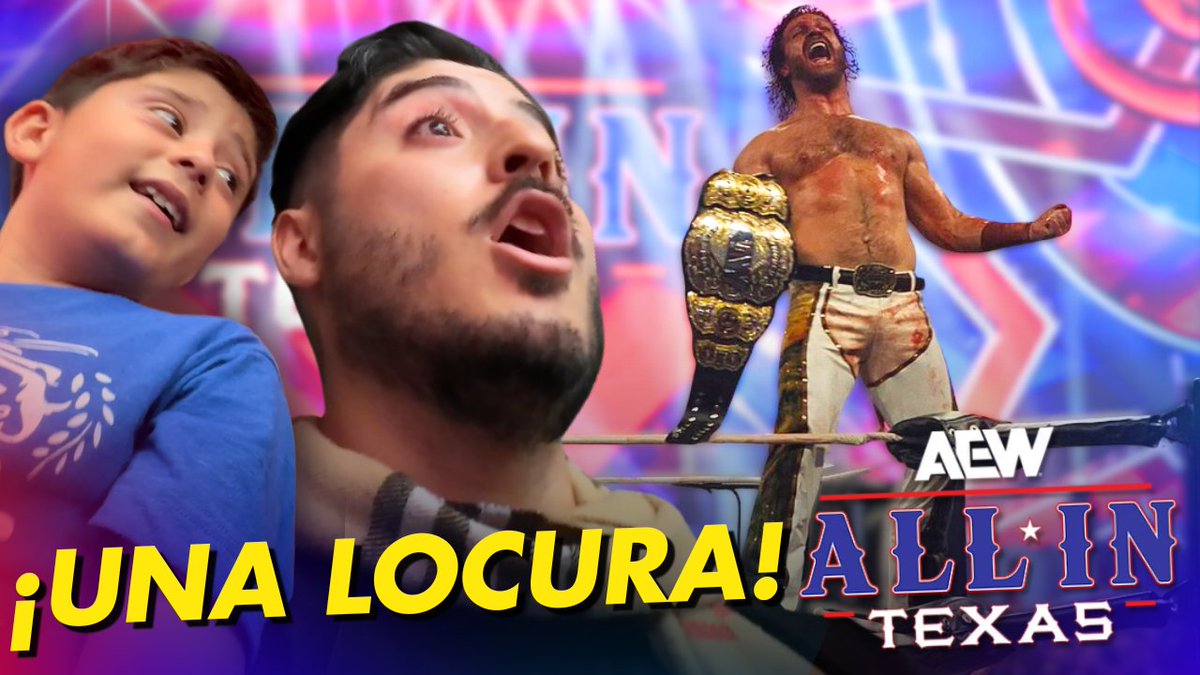lucharantv's tweet photo. ¡Ahora sí, por fin salió el video de All In! 😅🎬
Tardó más que una entrada de The Undertaker, pero ya está aquí 🙏
Espero que les saque una sonrisa, les revuelva la emoción y los lleve de viaje con nosotros 🤠👇
https://t.co/hesTeU8jv0 https://t.co/AUzkke3IBc