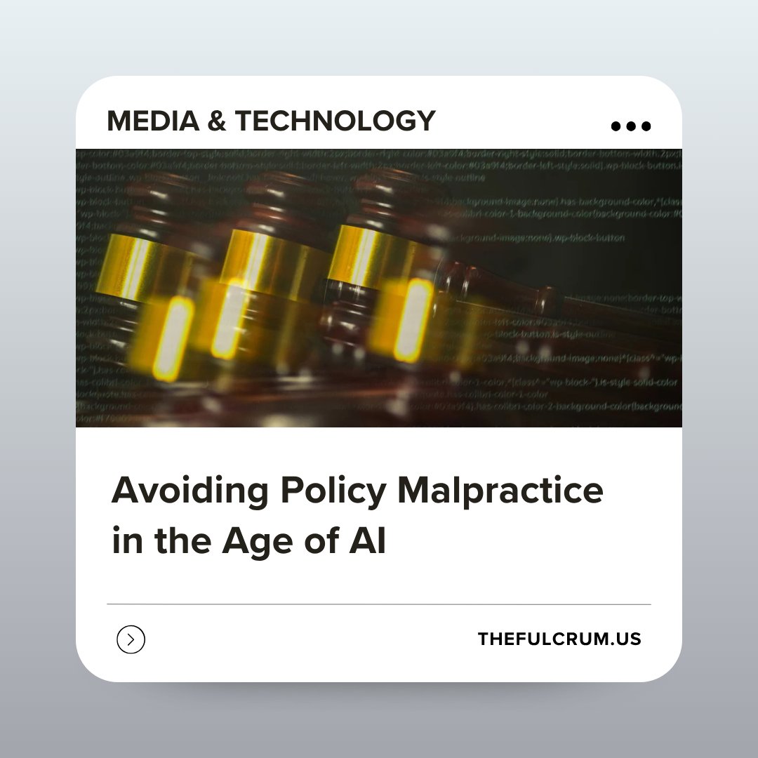 Regardless of one's stance on AI regulation, we should all agree that only effective policy deserves to stay on the books. The consequences of missteps in AI policy at this early stage are too severe to entrench poorly designed proposals into law.

Read more: