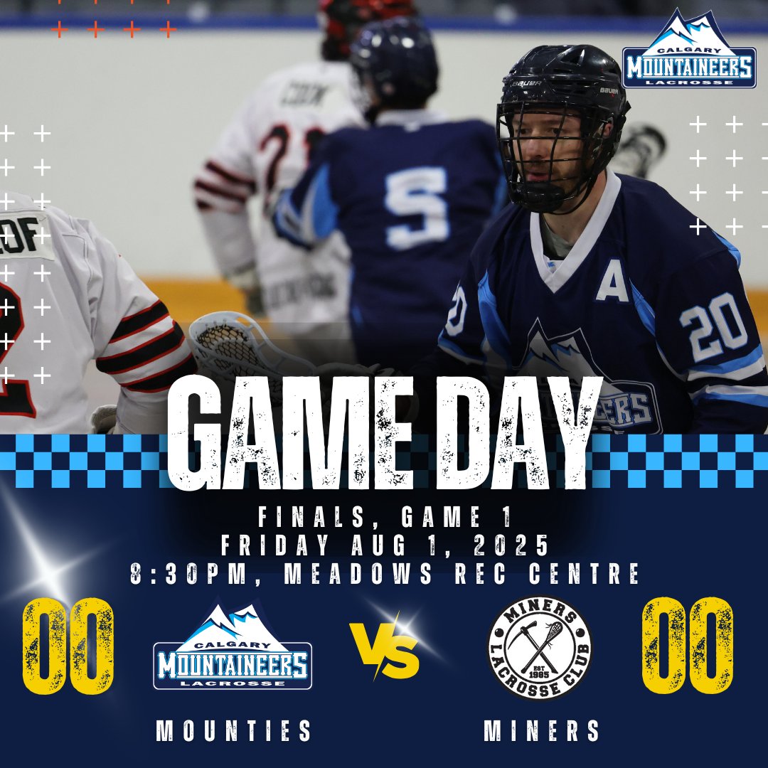 🥍 For the 9th time in 11 yrs the Mounties are in the provincial finals, and for the 7th time in 8 yrs face the Miners who are a powerhouse in the country. Game Day Centre - srbmounties.ca/game-day-centr…. 

Let’s go, Mounties! 

#mountiesfamily #laxfamily #gameday