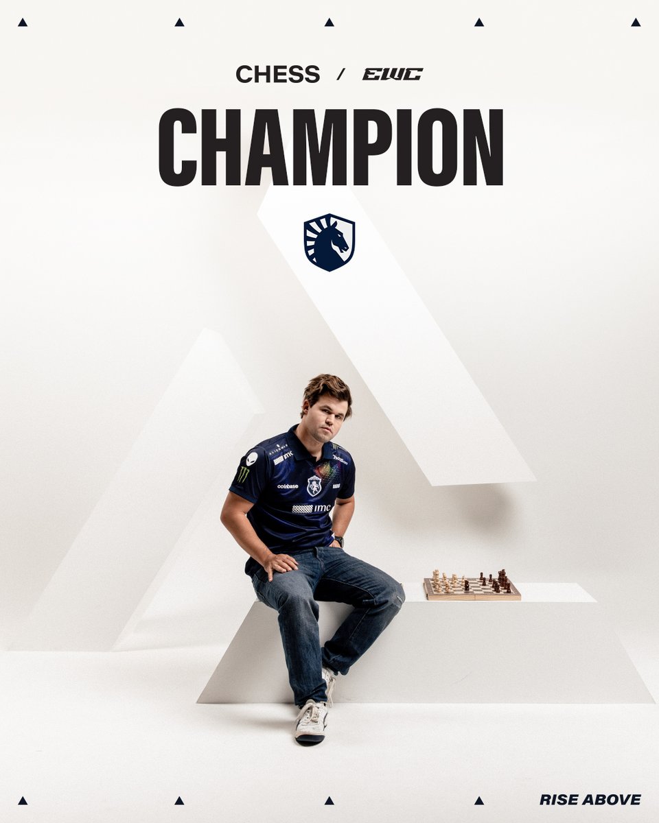 Esports World Cup (@ewc_en) on Twitter photo The GOAT claims another title!
<a href="/MagnusCarlsen/">Magnus Carlsen</a> is your Chess at 2025 Esports World Cup Champion! The GOAT claims another title!
<a href="/MagnusCarlsen/">Magnus Carlsen</a> is your Chess at 2025 Esports World Cup Champion!