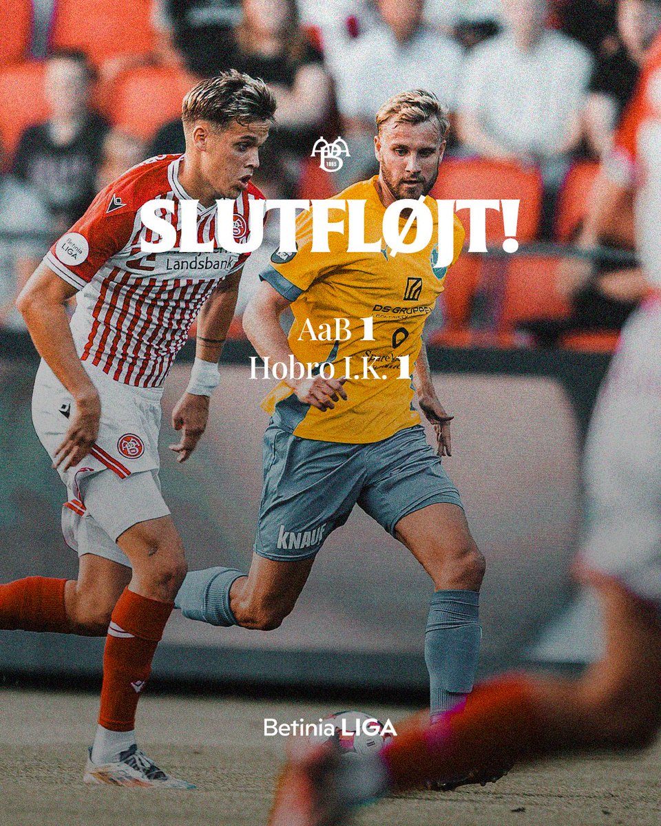 Uafgjort i hjemmebanepremieren. 
Tak for opbakningen! 
#SammenOmAaB #SuperAaB #AaB