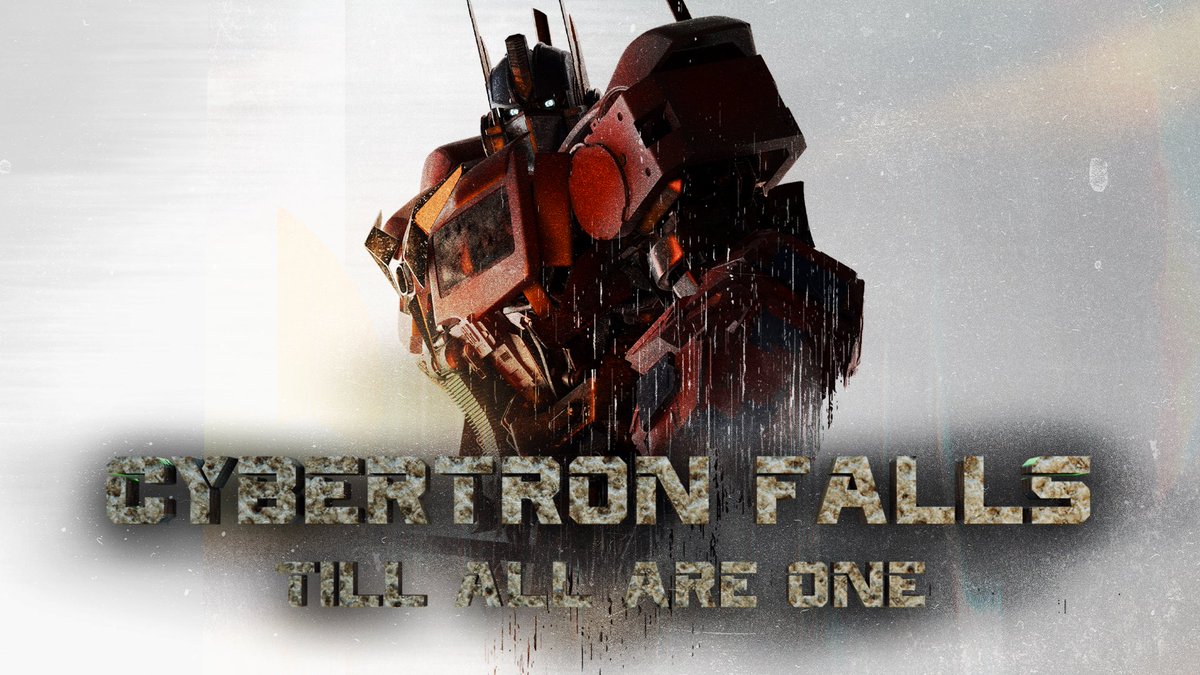 TheNameBrandCo1's tweet photo. #Cybertronfalls #Tillallareone is out now on YouTube! Thank you so much everyone for all the love and support you have given this series from the beginning! It has been such an incredible ride these past few years! Till all are one!

Link in bio to watch the full film! https://t.co/cMDnRoUxkG