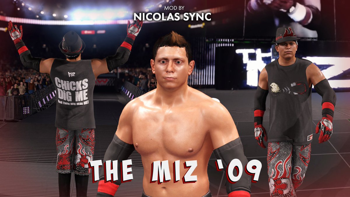 NicolasSync's tweet photo. THE MIZ '09 is live.
Look sharp, act cocky, and walk like you own the place.
Full entrance gear, accurate attire, and that Dirt Sheet energy.
Straight outta 2009.
#WWE2K25 #TheMiz #ChicksDigMe #Retro 
https://t.co/ns9yXUsSxH https://t.co/TuSkz9qAXs