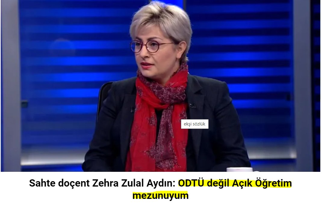 Kendisini ODTÜ mezunu ve yurt dışı doktoralı olarak tanıtıp, sahte doçentlik belgesiyle Aksaray Üniversitesi’nde profesör olan ancak sonradan lise mezunu olduğu ortaya çıkan Zehra Zülal Laçin’i hatırlıyor musunuz? Yıl 2021.. 

Sahte profesör sayısı ise 400’ün katbekat üzerinde...