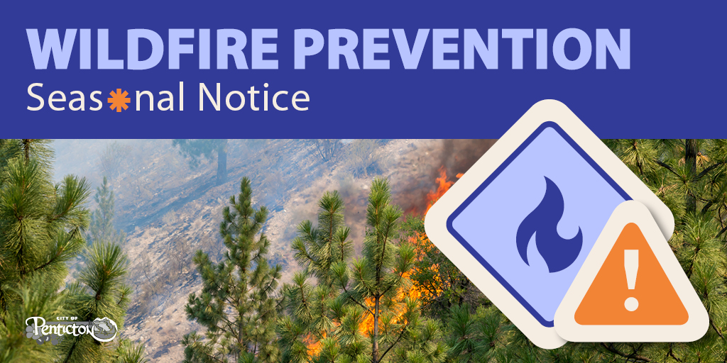A fire ban is now in effect for Penticton, due to increased wildfire conditions.

This includes all campfires, open burning and fireworks.

Thank you for your cooperation as we all work together to ensure our community stays safe.

penticton.ca/city-hall/news…