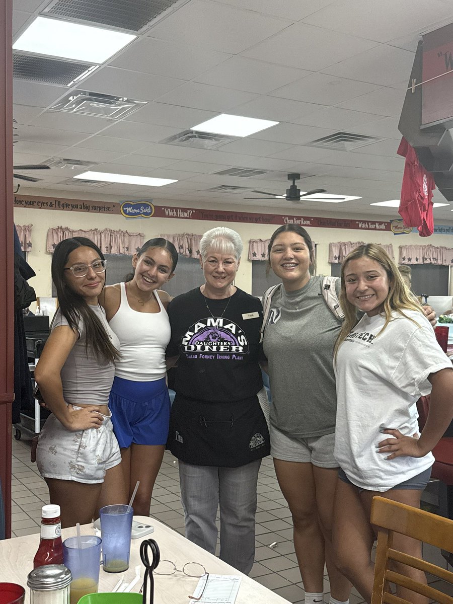 Nimitz Vikings Girls Track & Field (@nimitz_track) on Twitter photo There’s nothing better than team bonding at Mama’s Daughters’ Diner after a great weight room session. Thank you Tina for the great hospitality!
#AnchorDown
<a href="/CoachC_Swisher/">Coach Swisher</a>
<a href="/iisdcaldwell/">Carrie Caldwell</a> There’s nothing better than team bonding at Mama’s Daughters’ Diner after a great weight room session. Thank you Tina for the great hospitality!
#AnchorDown
<a href="/CoachC_Swisher/">Coach Swisher</a>
<a href="/iisdcaldwell/">Carrie Caldwell</a>