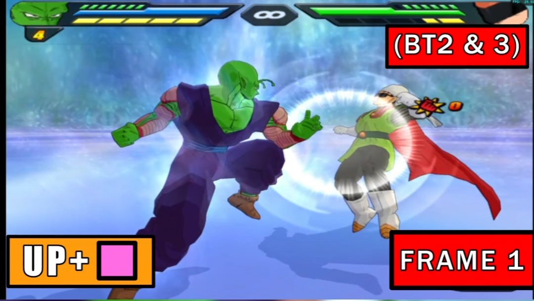 's tweet image. When I say &quot; response,&quot; I meant his own Z counter. (#Budokai / #Tenkaichi)

Fundamentally this defensive tool is famous but harder in the older games (&amp;amp; accessible in Sparking Zero)

Full vid version 👇🏾
x.com/NapBlack/statu…

#DBZ #DragonBallZ