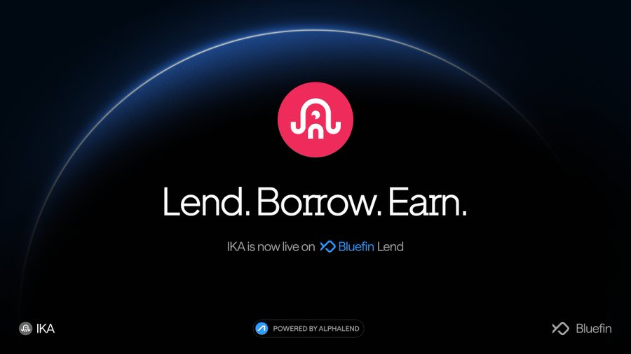 leilooon3's tweet image. پروژه @bluefinapp به تازگی اعلام کرده که از توکن $IKA برای لند و بارو پشتیبانی میکنه
trade.bluefin.io/lend

این پروژه $50K از توکن آتی  خودش رو به لیدربورد بخش #Starboard در @Galxe اختصاص داده
app.galxe.com/quest/Blueprin…

@SuiNetwork #lend #borrow #Aura