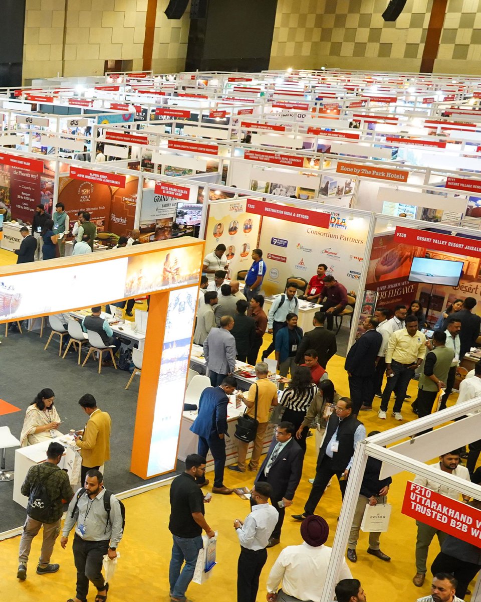 Day 2 at #TTFAhmedabad saw high-volume, high-value networking. Business meetings were sharp, targeted, and outcome-driven—built on real opportunities. TTF Ahmedabad continues to be Gujarat’s go-to B2B travel platform. See you on Day 3!

#Tourism #TravelTradeShow #B2B