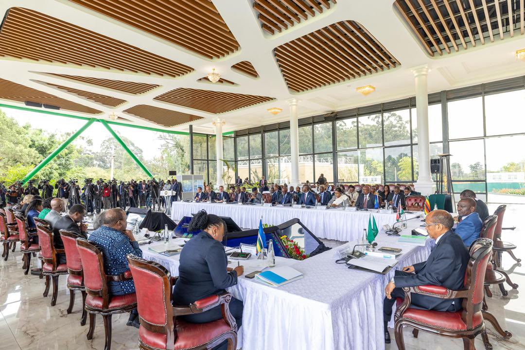 Ministry of Foreign Affairs & Int'l Cooperation (@rwandamfa) on Twitter photo In Nairobi, Minister <a href="/onduhungirehe/">Olivier J.P. Nduhungirehe</a> participated in the Joint Summit of EAC- SADC Co-Chairs with the panel of facilitators for the DRC peace process.
The meeting aimed to align efforts of the five appointed facilitators in support of peace in eastern DRC.
In his intervention, In Nairobi, Minister <a href="/onduhungirehe/">Olivier J.P. Nduhungirehe</a> participated in the Joint Summit of EAC- SADC Co-Chairs with the panel of facilitators for the DRC peace process.
The meeting aimed to align efforts of the five appointed facilitators in support of peace in eastern DRC.
In his intervention,