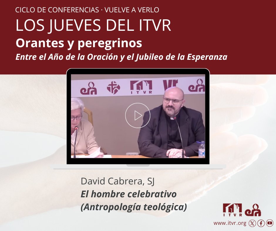 ITVR (@itvr_era) on Twitter photo “La celebración requiere de una mesa compartida por todos, incluyendo a pecadores y recaudadores de impuestos”. Así fue la charla del jesuita <a href="/cabrerasj/">David Cabrera</a> en Los Jueves del ITVR.
🎥 Puedes verlo aquí: youtube.com/watch?v=CXHqqA… “La celebración requiere de una mesa compartida por todos, incluyendo a pecadores y recaudadores de impuestos”. Así fue la charla del jesuita <a href="/cabrerasj/">David Cabrera</a> en Los Jueves del ITVR.
🎥 Puedes verlo aquí: youtube.com/watch?v=CXHqqA…