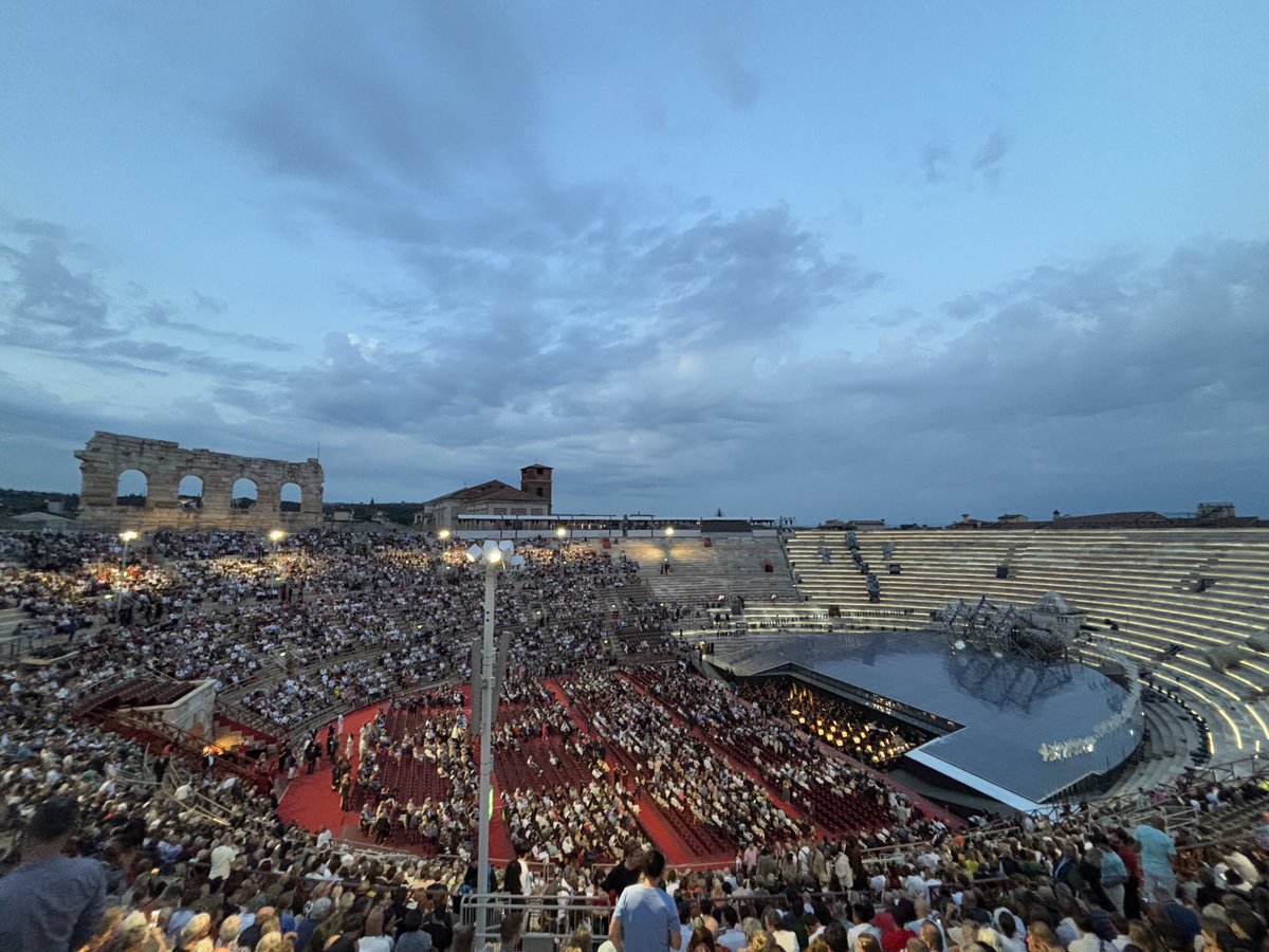 I am spending my Friday night watching a classic Verdi opera in an ancient Roman colosseum. 

Why yes, I *am* a pretentious arsehole.