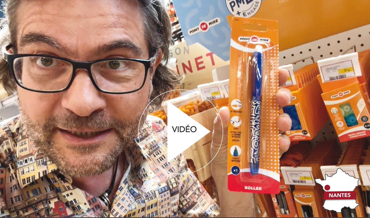 Toc-Toc, y’a quelqu’un chez “Point de Mire” ?

Un joli logo PME + bleu-blanc-rouge sur les fournitures scolaires : comme un idiot je m’attends à des crayons fabriqués (avec amour) en France par une PME.Quel idiot, mais quel idiot…

Ici olivierdauvers.fr/2025/08/01/toc…