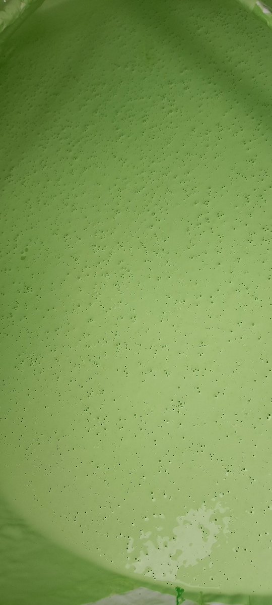 Preparé pintura de este color para mi casa 🏡 😌