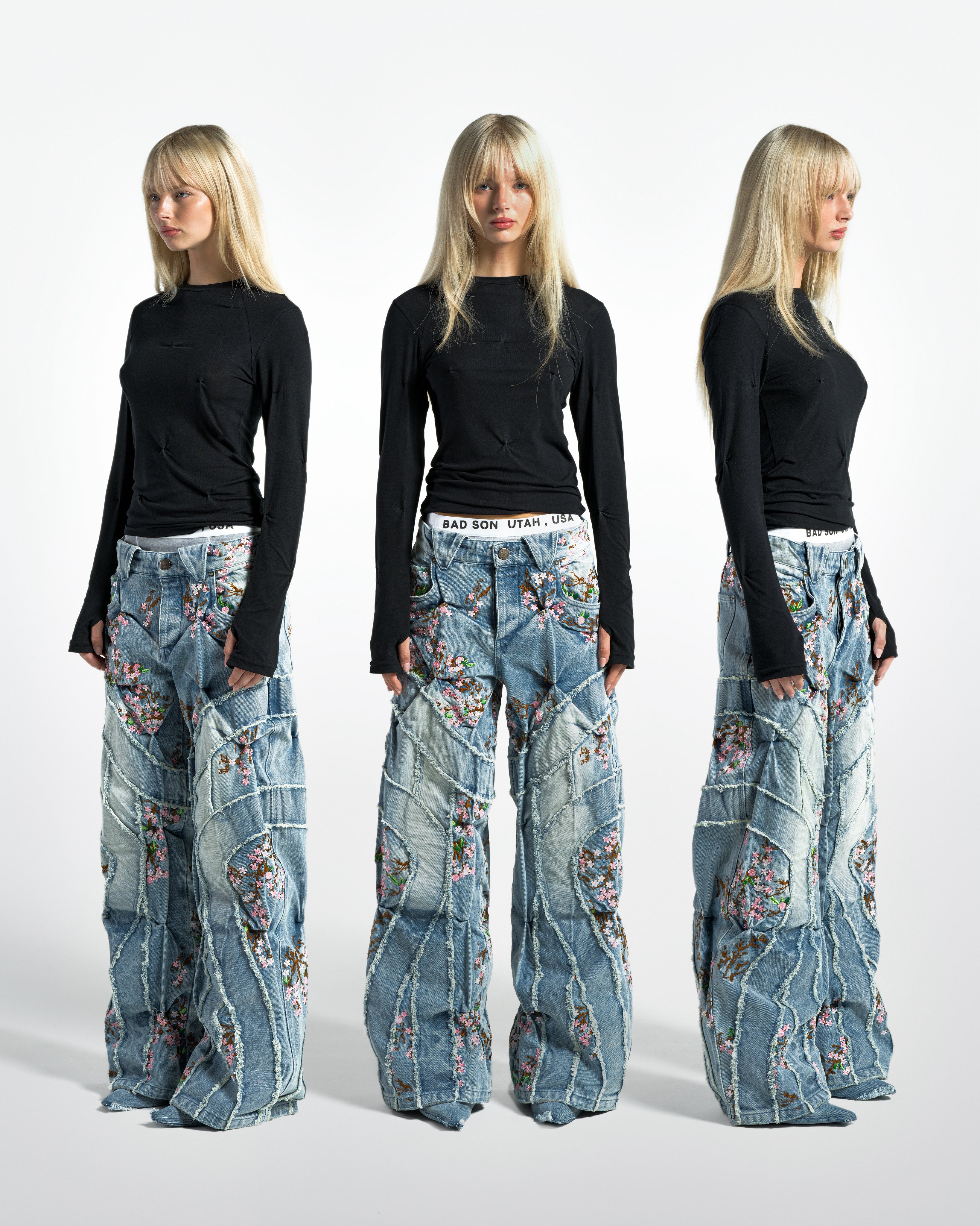 パンツ badson.us MOSS'OVERGROWTH'DENIM PANTS badson MOSS 'OVERGROWTH' DENIM PANTS badson MOSS 'OVERGROWTH