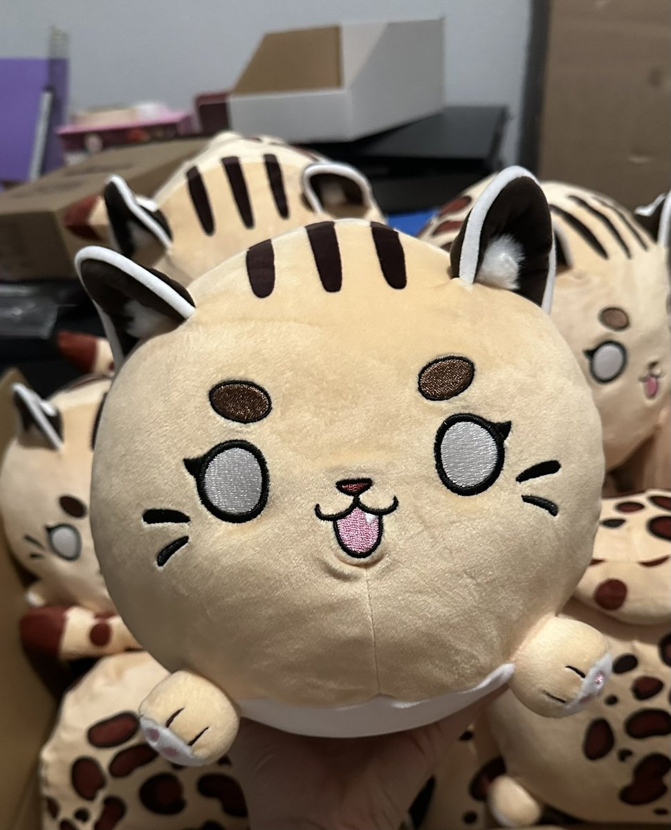 Does your <a href="/KiranaYonome/">Kirana🥥💰</a> plush look funky after shipment? Worry not!! Pop it in the dryer under “low heat” for 5-10 minutes and it’ll return to its puffy adorable glory!