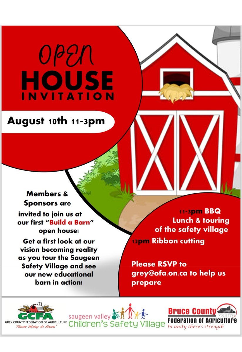 Come see the new addition to saugeen Valley Children's Safety Village #farmsafety #ageducation